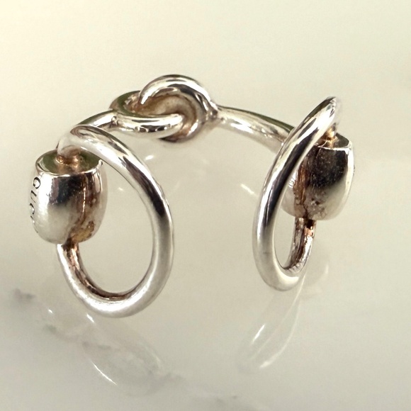 GUCCI 781137 Silver AG925 Earring Ear Cuff - Picture 6 of 13